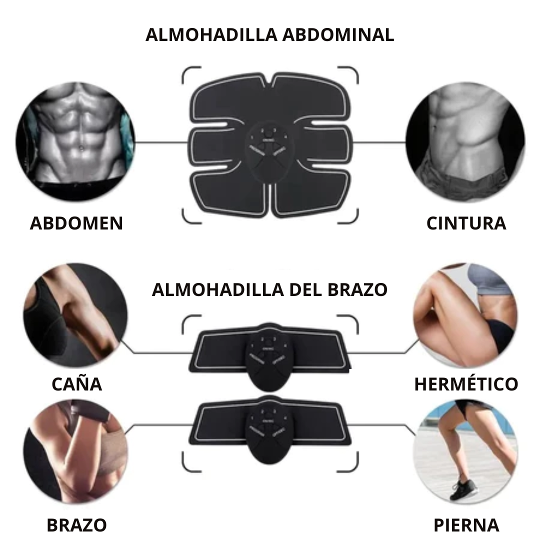 💥 ¡Compra 1 Estimulador Abdominal y Llévate 2 Más para Brazos y Piernas!