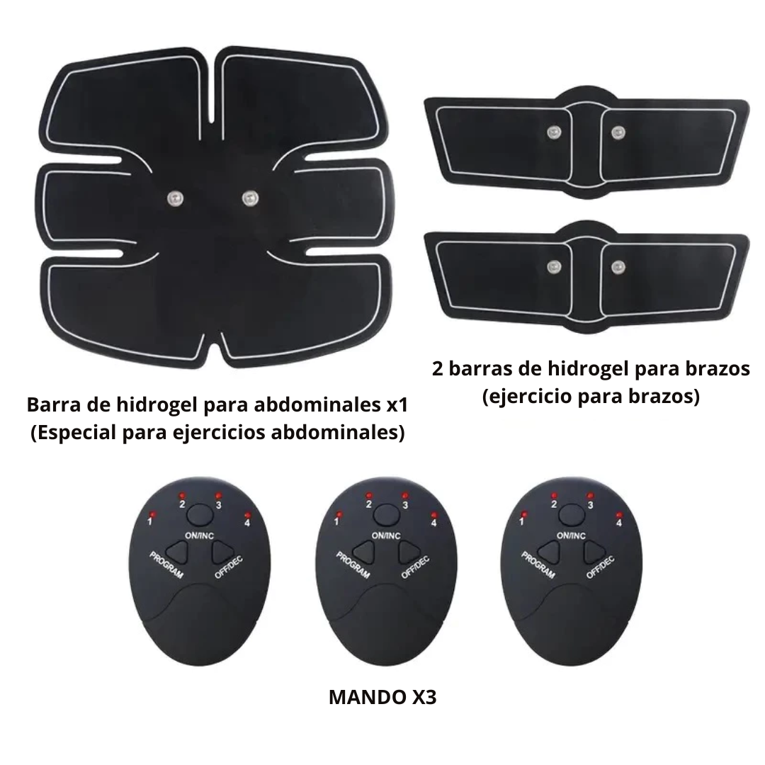 💥 ¡Compra 1 Estimulador Abdominal y Llévate 2 Más para Brazos y Piernas!