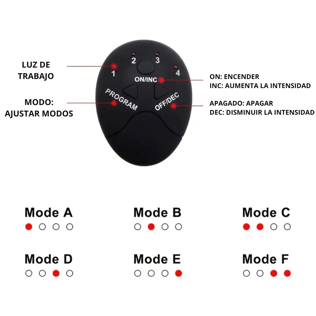 💥 ¡Compra 1 Estimulador Abdominal y Llévate 2 Más para Brazos y Piernas!