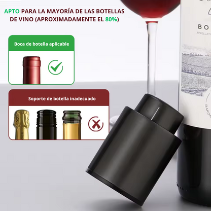 Tapón de Botella de Vino al Vacío