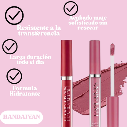 Set Labiales Handaiyan™ - Resiste todo, menos pasar desapercibido!